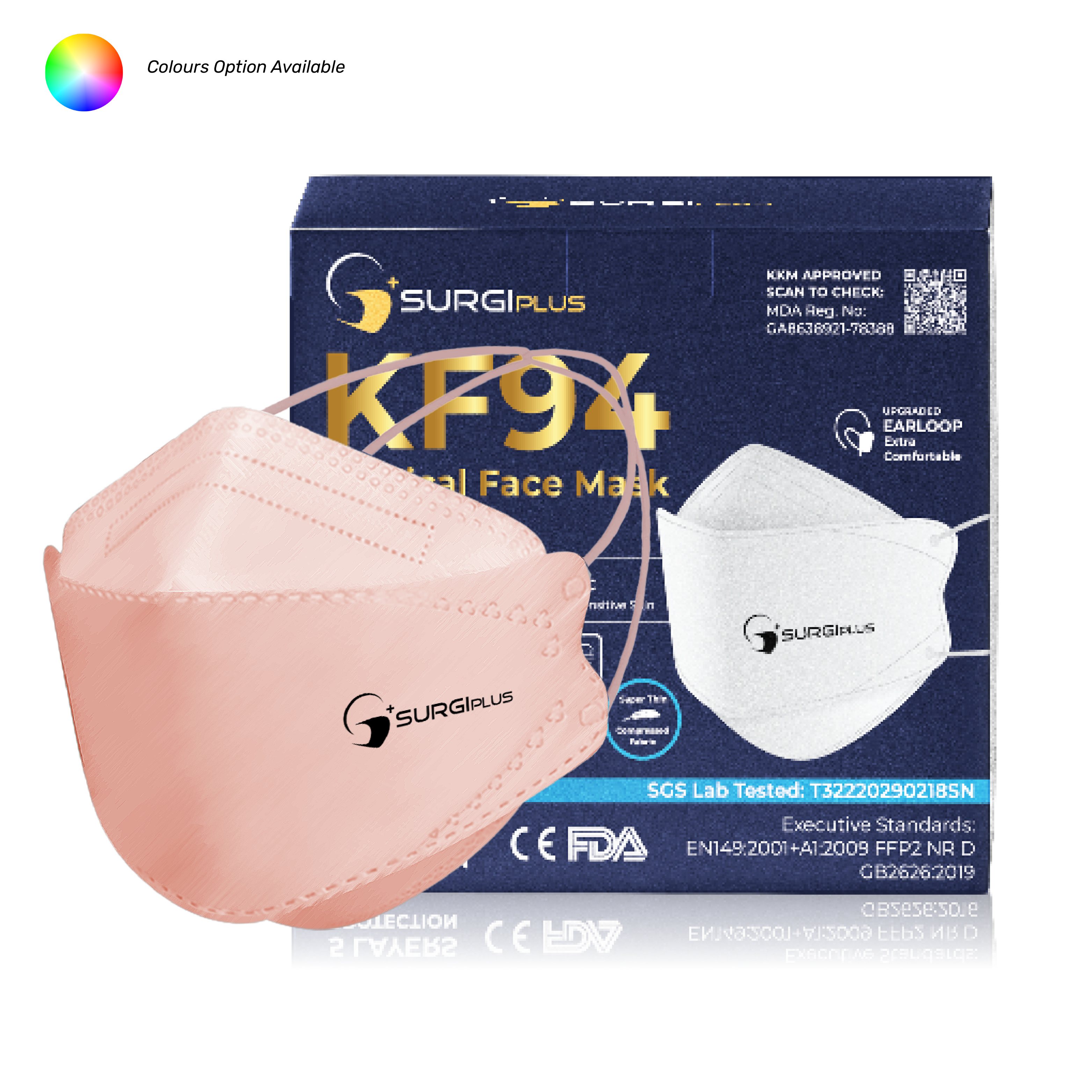 Headloop Face Mask KF94 4 PLY Headloop Hijab Medical Face Mask - Face Mask Malaysia